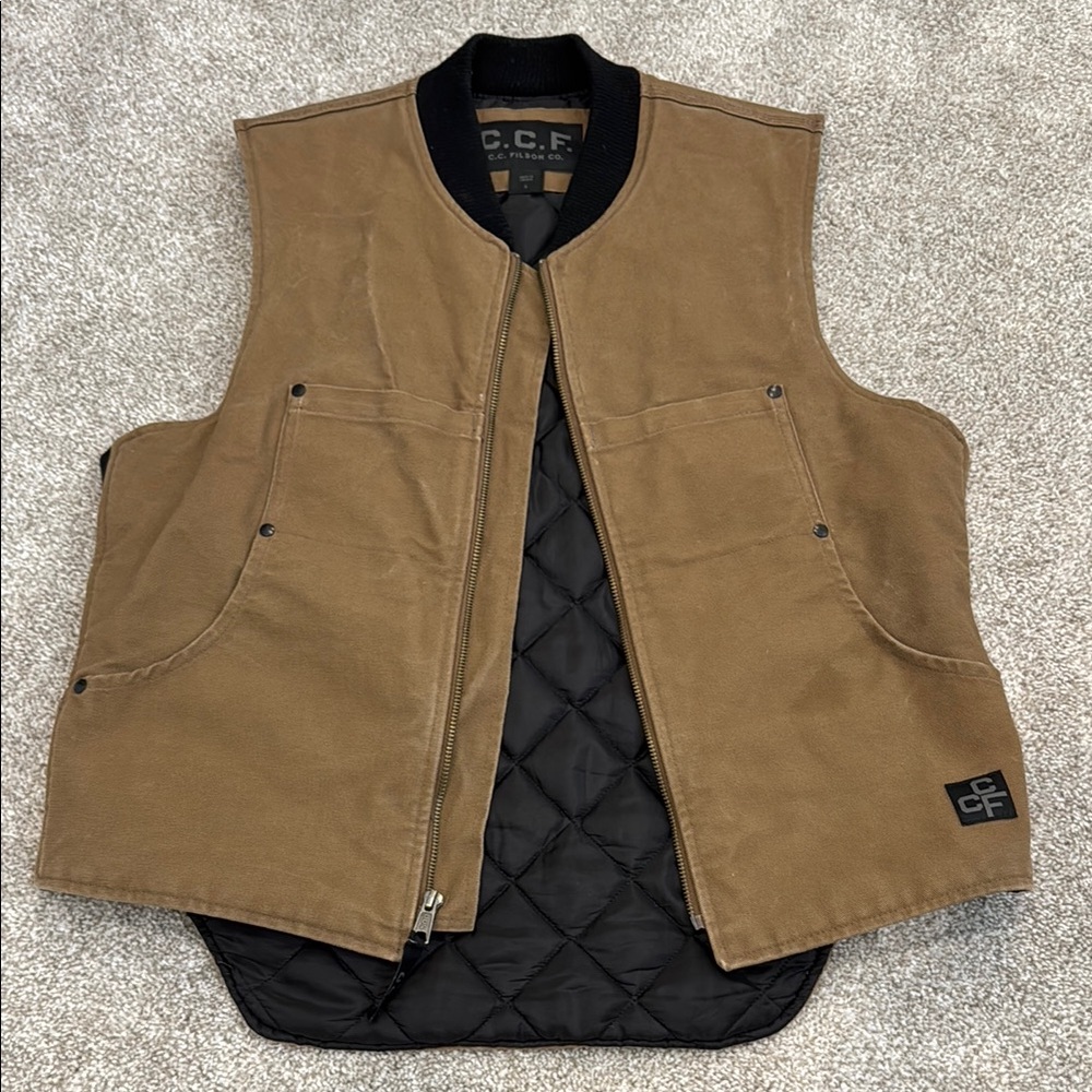 Filson Tin Cloth Insulated Work Vest